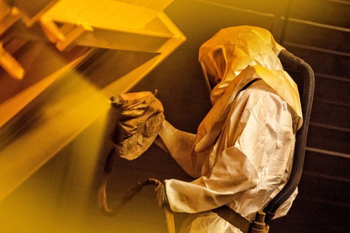 Orkel factory varnishing